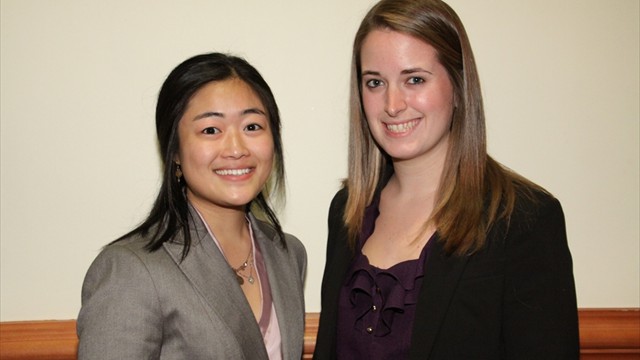 Jamie Chin and Michelle Mancusco, University at Buffalo School of Pharmacy & Pharmaceutical Sciences, Top Ten Finalists
