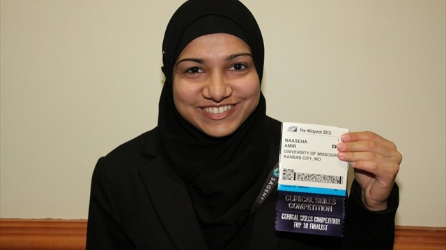 Naaseha Amir, University of Missouri - Kansas City School of Pharmacy, Top Ten Finalist
