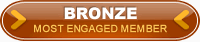Bronze Most Engaged Member Ribbon