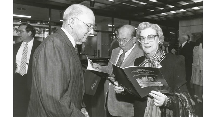 (1992) ASHP Reception at the Hospital Pharmacy Historical Exhibit at the National Library of Medicine.