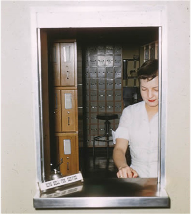 (1956) University of Michigan Hospital - Out Patient Department Window