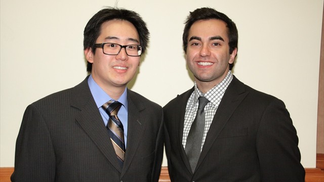 Jason Han and Kiya Mohafjer, Roseman University of Health Sciences College of Pharmacy, Top Ten Finalists
